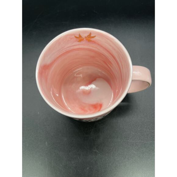 Boss Lady Pink Marble Swirl Design Coffee Mug Cup - Picture 4 of 7